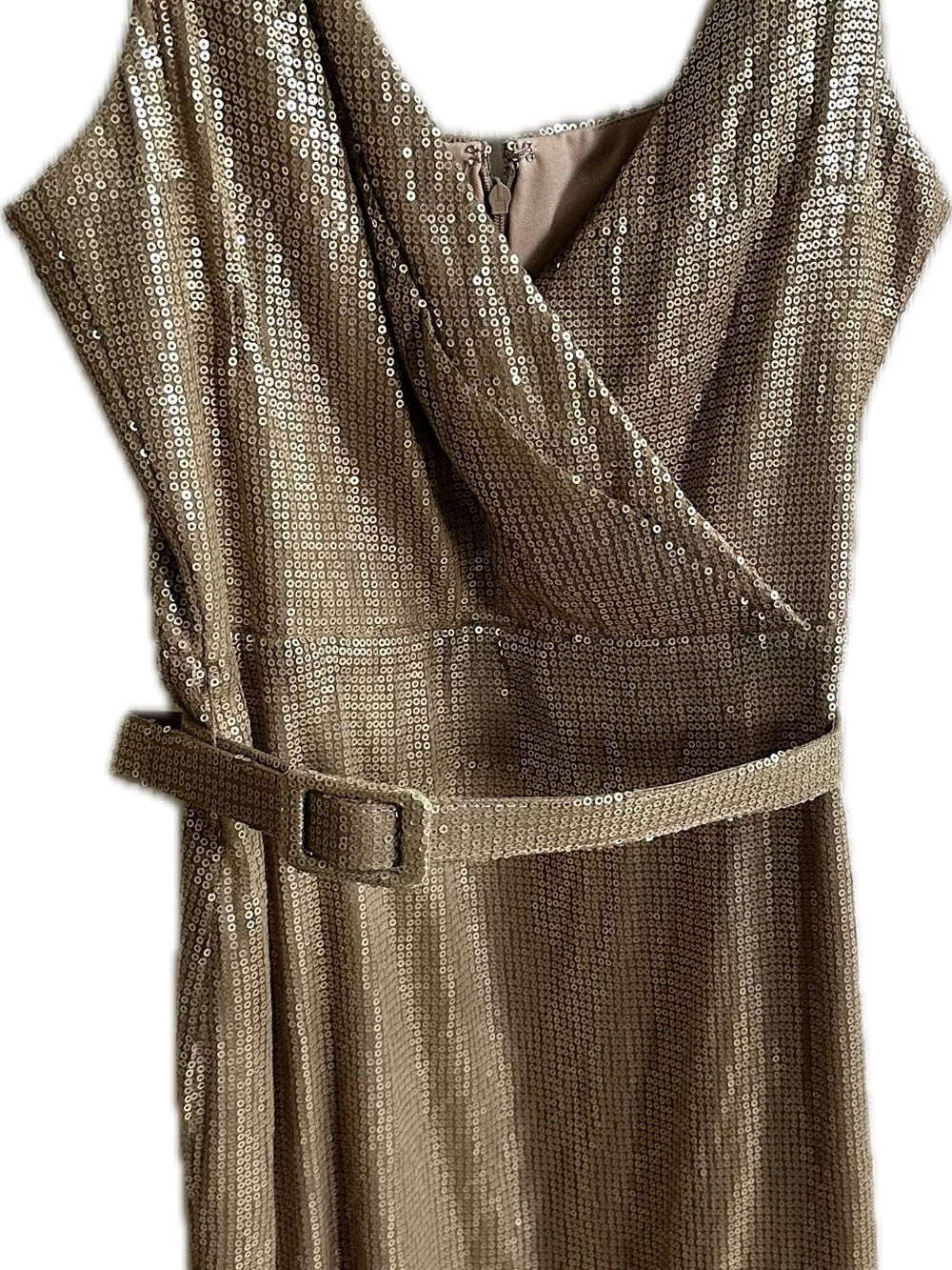 Muse party dress sequin gold dress